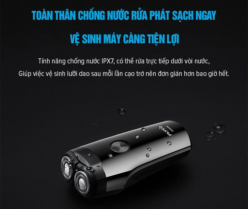 Máy cạo râu Flyco chống nước tốt