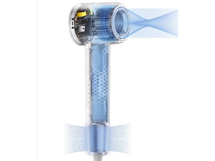 Minh hoạ động cơ máy sấy tóc