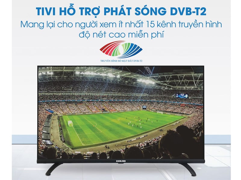 Tivi Darling 43 inch 43FH964V tích hợp đầu thu kỹ thuật số