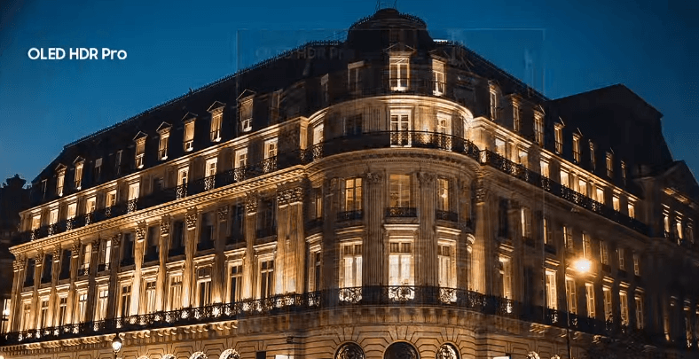 Tivi 4K Samsung QA83S95FAEXXV được ứng dụng công nghệ màn hình OLED HDR Pro hiện đại