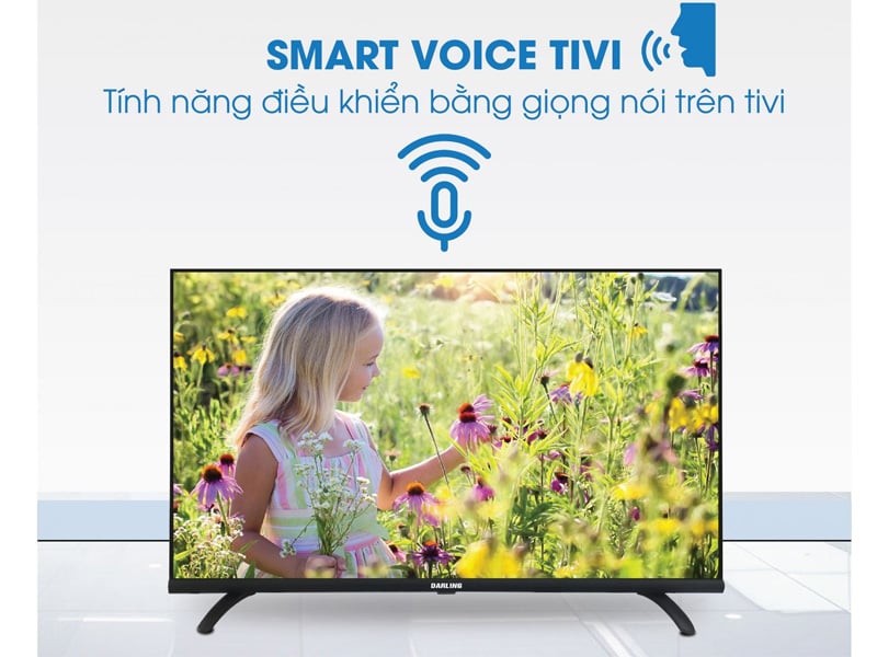 Tivi Darling 43 inch 43FH964V điều khiển bằng giọng nói