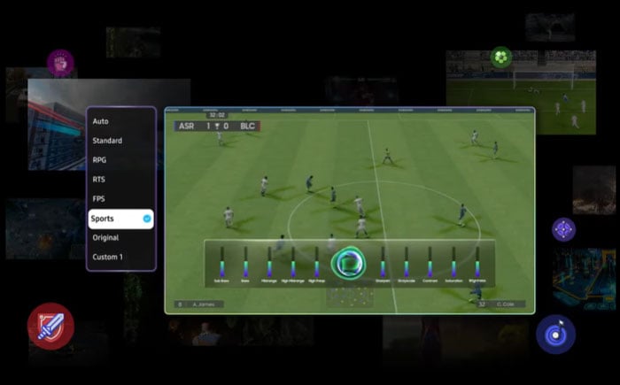 Tivi Samsung 50 inch QA50Q7FAAKXXV còn là giải pháp chơi game lý tưởng cho nhiều người