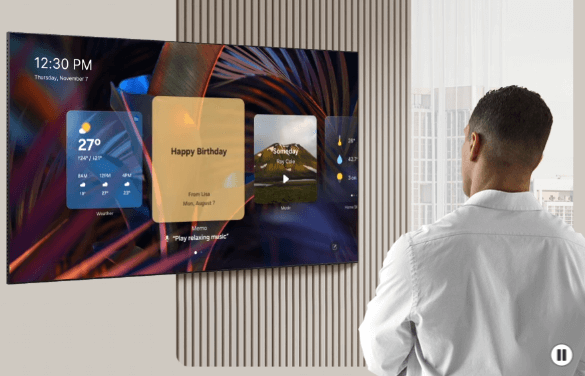 Tivi Samsung OLED 83 inch QA83S95FAEXXV sử dụng hệ điều hành One UI Tizen