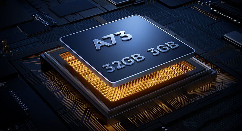 Tivi dùng bộ xử lý A73