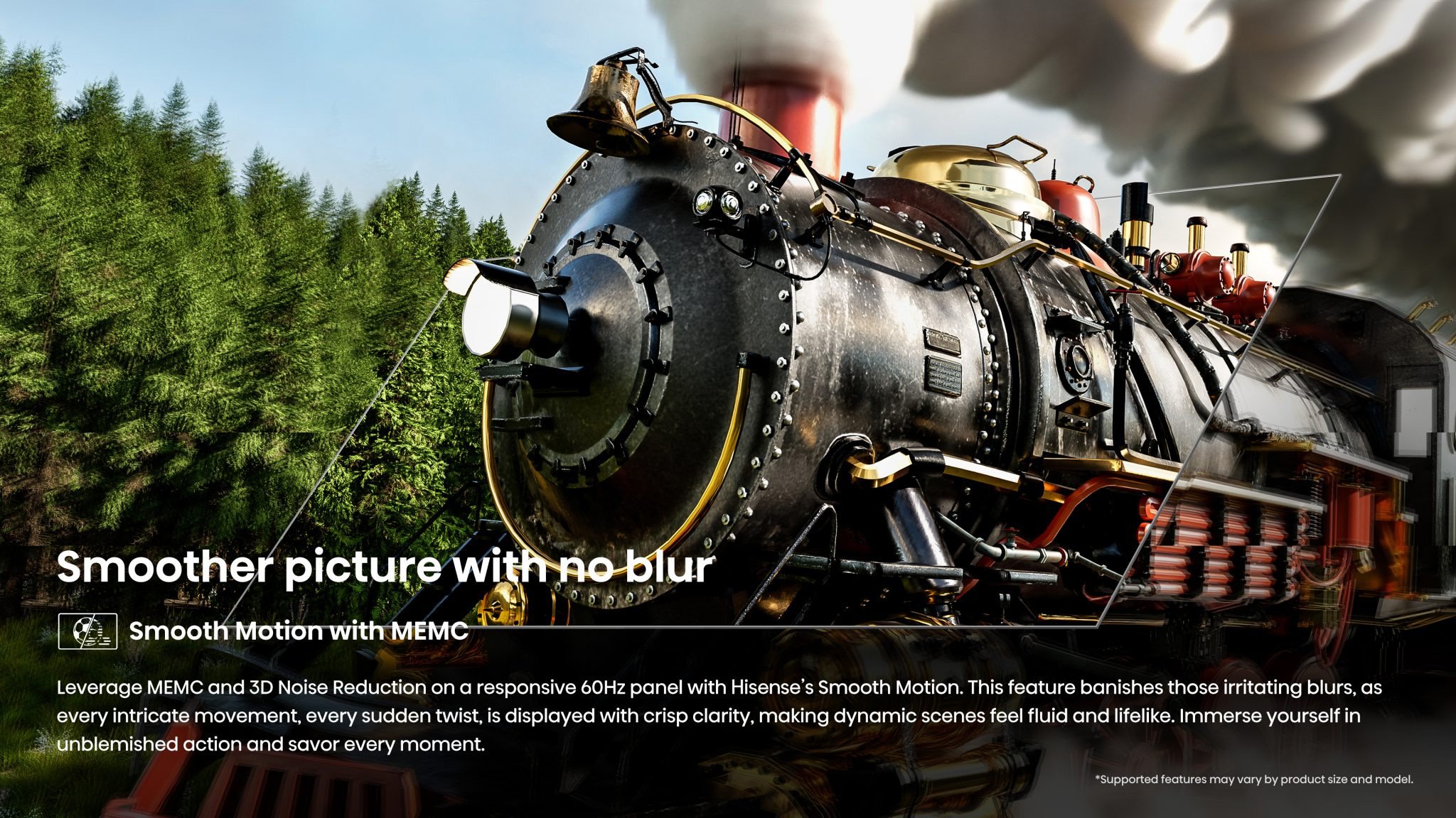 Chuyển động mượt mà với công nghệ MEMC