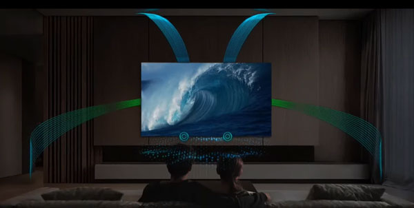 Công nghệ Dolby Atmos trên Smart tivi Samsung Neo QLED 4K 55 inch QA55QN80FAKXXV Vision AI