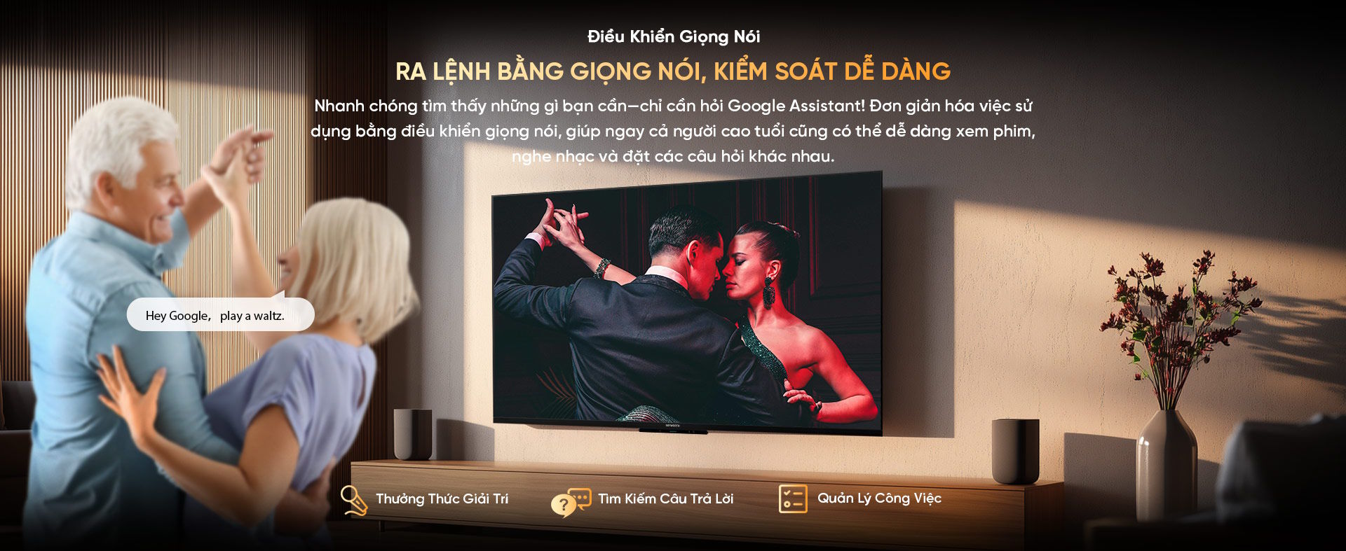 Hệ điều hành Google TV – Trải nghiệm thông minh và cá nhân hóa
