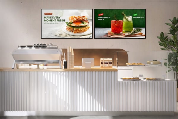 Smart Tivi Samsung 4K 50BEF-H dành cho doanh nghiệp quảng cáo