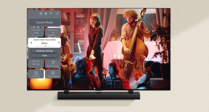 kết nối tivi LG với loa soundbar dễ dàng