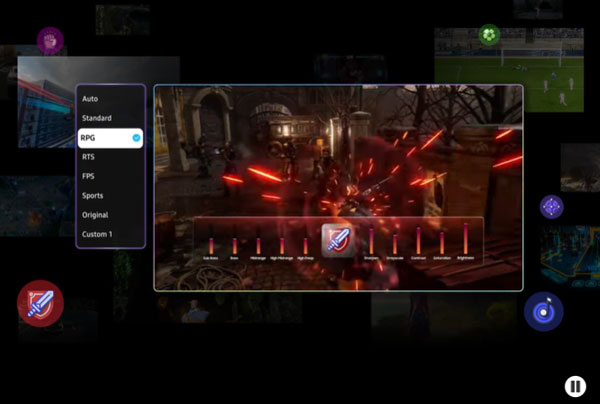 Smart tivi Samsung Neo QLED 4K 55 inch QA55QN80FAKXXV Vision AI có chế độ chơi game tự động bằng AI