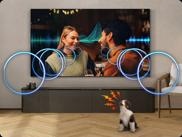 tivi Samsung QA65QN90FAKXXV Vision AI sử dụng công nghệ Active Voice Amplifier Pro