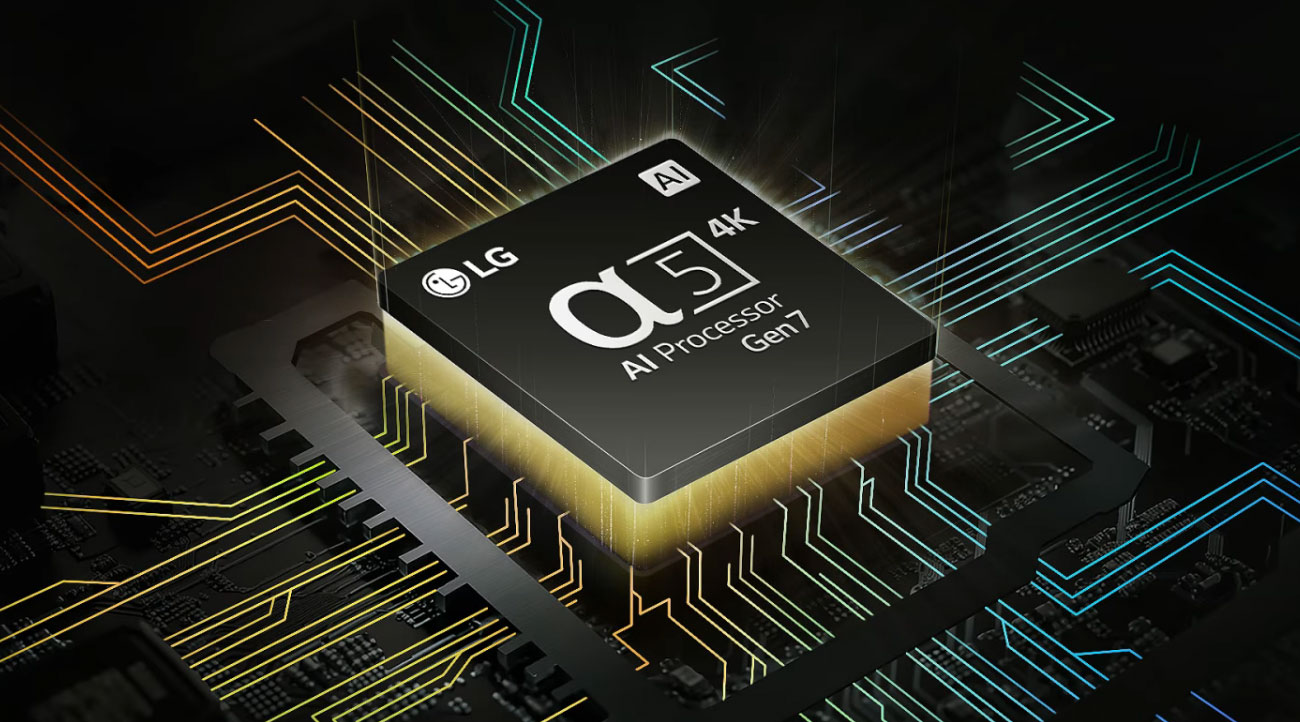 Tivi dùng bộ xử lý alpha 5 Gen 7 AI 4K