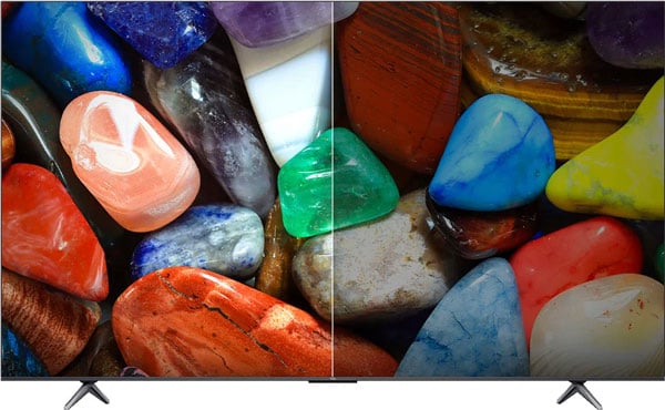 tivi TCL 55P6K 4K 55 inch sử dụng thuật toán Ai Color