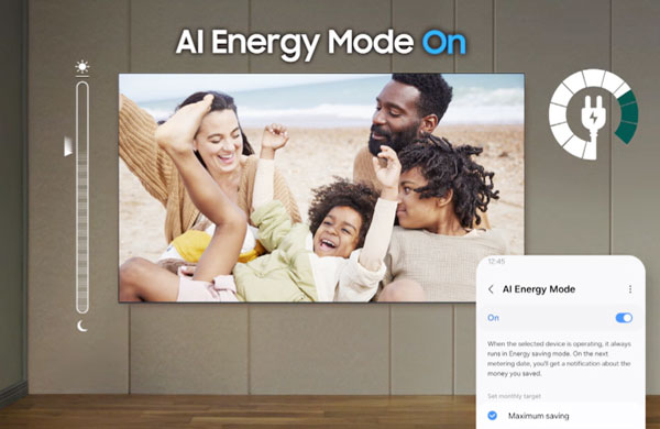 Tiết kiệm điện năng hơn với chế độ AI Energy