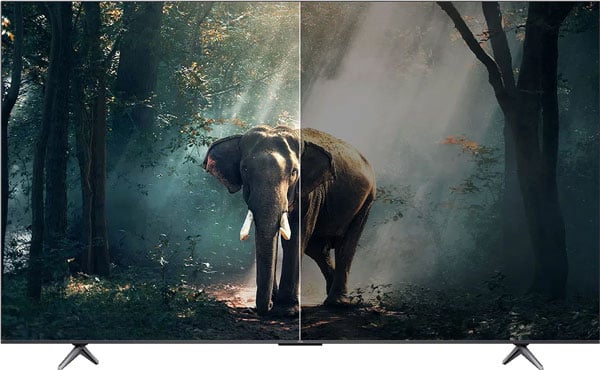tivi TCL 55P6K 4K 55 inch sử dụng thuật toán Ai HDR