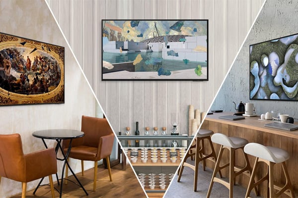 Biến Smart Tivi doanh nghiệp Samsung 4K 50BEF-H thành các bức tranh nghệ thuật ấn tượng