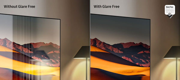 Smart tivi Samsung Neo QLED 4K 65 inch QA65QN90FAKXXV Vision AI sử dụng màn hình chống phản sáng