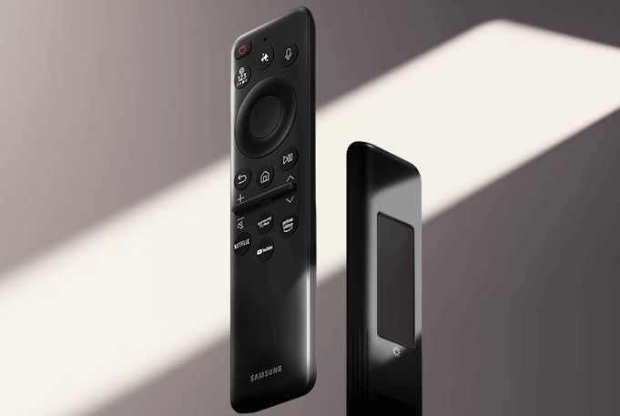 Smart tivi Samsung Neo QLED 4K 85 inch QA85QN80FAKXXV Vision AI đi kèm điều khiển tivi Samsung sử dụng năng lượng mặt trời