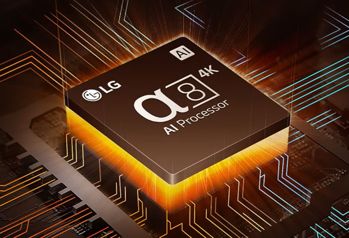 Bộ xử lý Alpha 8 AI 4K lĩnh hội thông minh, nâng trình trải nghiệm
