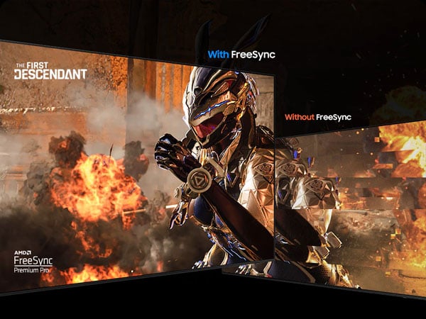 Công nghệ FreeSync Premium Pro trên Smart tivi Samsung Neo QLED 4K 55 inch QA55QN80FAKXXV Vision AI