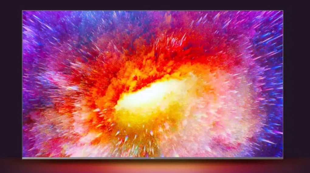 Tivi QLED TCL 4K 98 inch 98C735 sử dụng màn hình QLED cho màu sắc rực rỡ, sống động