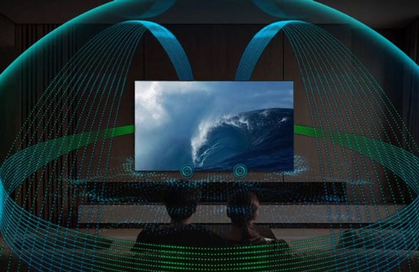 tivi Samsung QA75QN90FAKXXV Vision AI sử dụng công nghệ Dolby Atmos