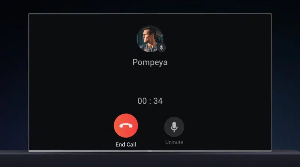 Tivi TCL 4K 98C735 98 inch hỗ trợ gọi video qua Google Duo