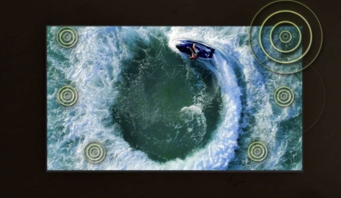 tivi Samsung QA75QN90FAKXXV Vision AI sử dụng công nghệ Object Tracking Sound+