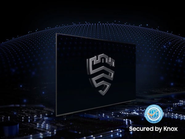 Smart tivi Samsung Neo QLED 4K 75 inch QA75QN90FAKXXV Vision AI có độ bảo mật cao với công nghệ Samsung Knox Security