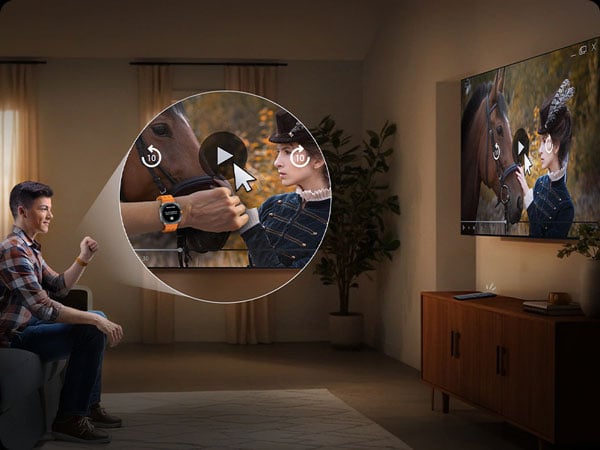 Smart tivi Samsung Neo QLED 4K 75 inch QA75QN90FAKXXV Vision AI có chế độ Universal Gestures