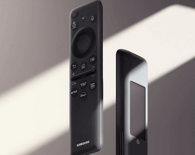 Tivi Samsung QA75Q70DAKXXV đi kèm điều khiển hiện đại