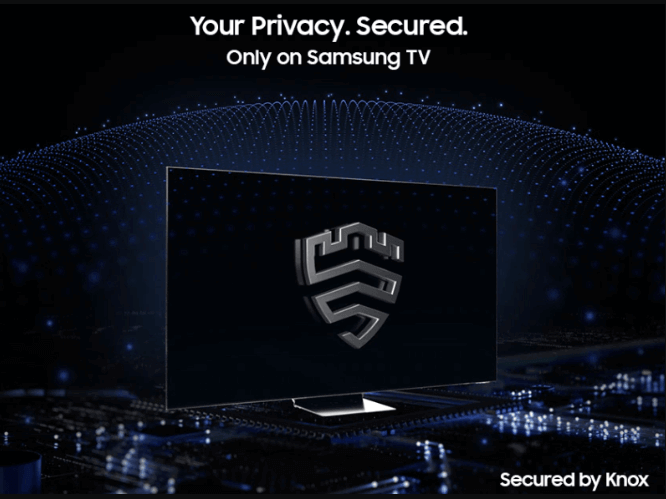Tivi Samsung QA75Q70DAKXXV ứng dụng công nghệ bảo mật