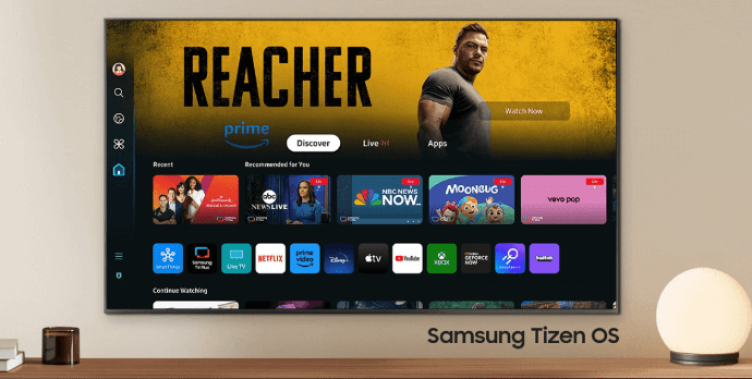 TV Samsung QA75Q70DAKXXV sử dụng hệ điều hành Tizen