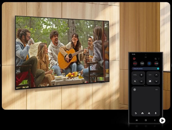 Smart Tivi AI OLED 4K Samsung 55 inch QA55S85F có chế độ Quick Remote