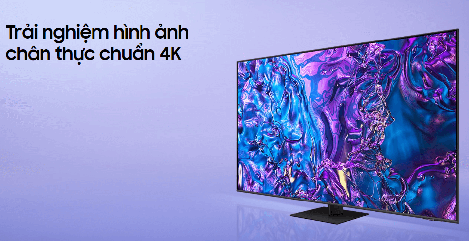 Smart TV QLED 4K Samsung 75 inch QA75Q70DAKXXV có độ phân giải 4K