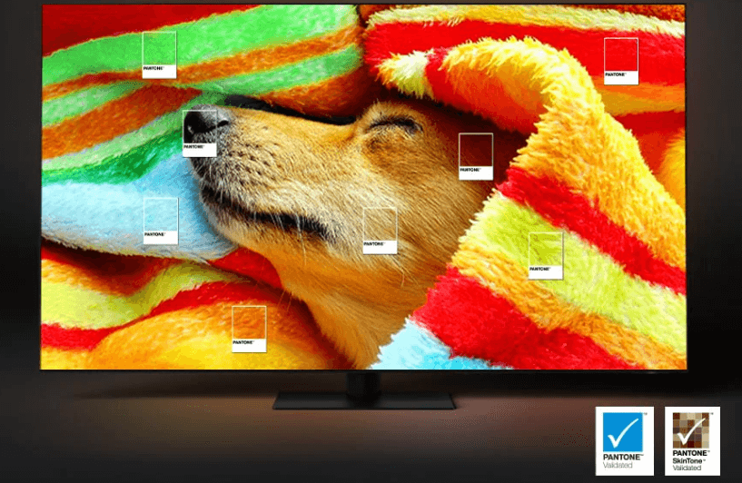 Smart TV QLED 4K Samsung 75 inch QA75Q70DAKXXV có màu sắc đạt chuẩn PANTONE