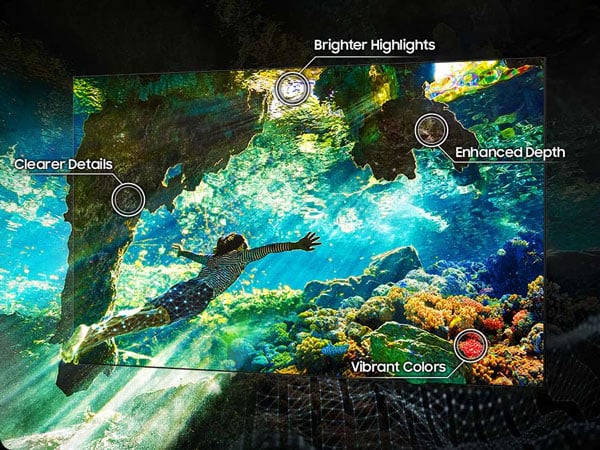 Tivi Samsung 83 inch QA83S90FAEXXV sử dụng công nghệ Auto HDR Remasering Pro