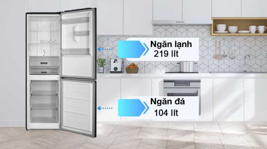 Tủ lạnh Sharp có ngăn đá dưới