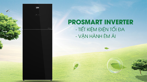 Tủ lạnh Beko RDNT401E50VZGB có khả năng tiết kiệm điện năng