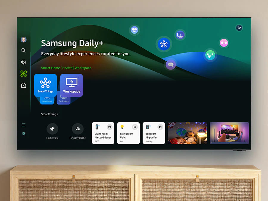 Samsung Daily+ quản lý lối sống phong cách