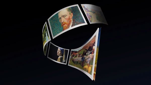 tivi TCL 65C6K có chức năng Art Gallery