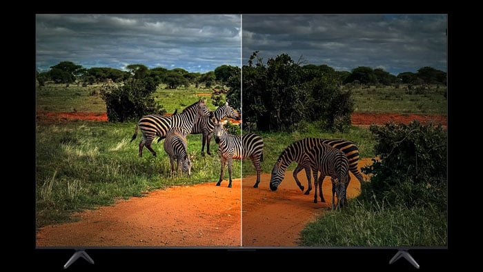 Tivi TCL QD-MiniLED 65C6K sử dụng bộ xử lý AiPQ Pro với nhiều thuật toán thông minh