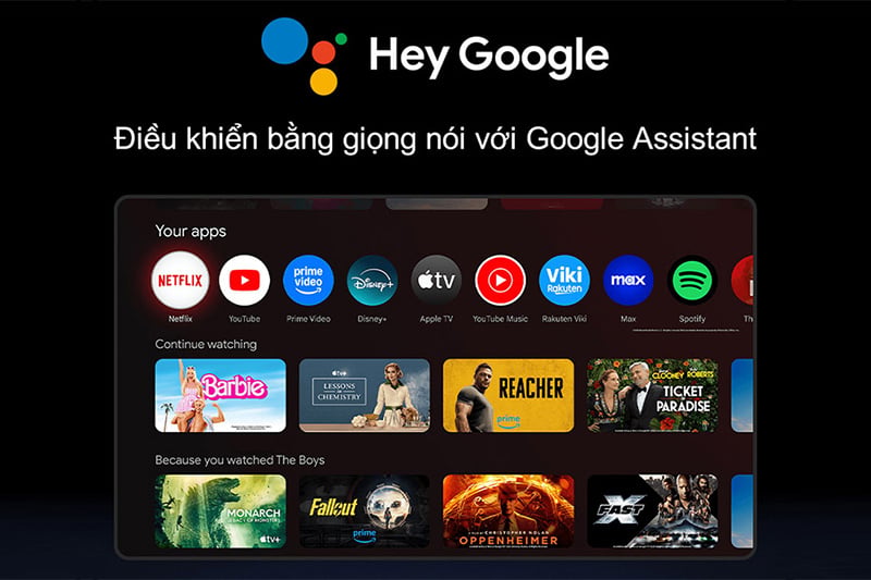 Điều khiển bằng giọng nói