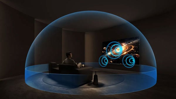 Tivi TCL 65 inch QD-MiniLED 65C6K sử dụng hệ thống loa 2.1 của ONKYO