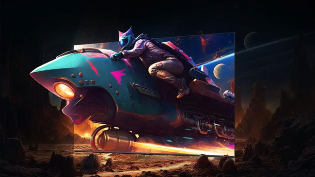 tivi TCL 65C6K có chế độ Game Master