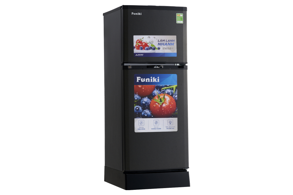 Tủ lạnh Funiki 126 lít HR T6126TDG thiết kế gọn gàng, đẹp mắt