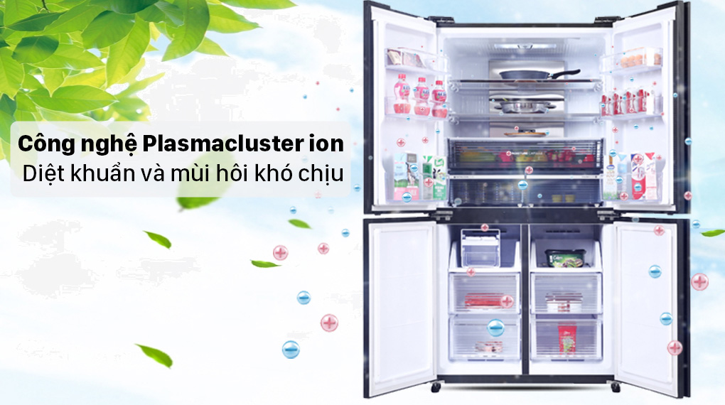 Plasmacluster ion – Không gian lưu trữ sạch khuẩn, tinh khiết