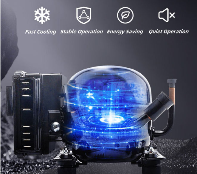 E-Pro VEP-PF-A-CD35 có máy nén êm ái, làm lạnh nhanh