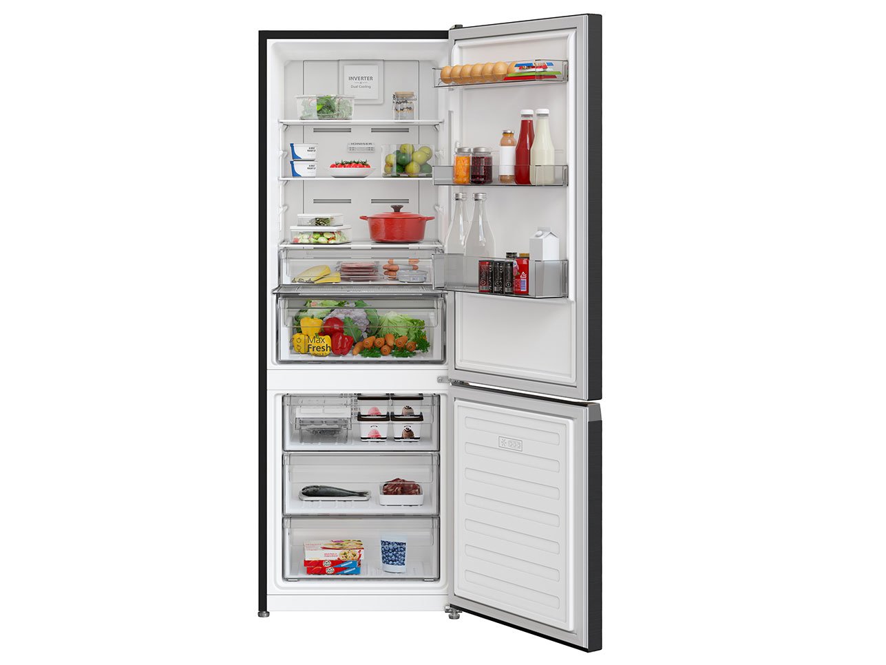 Tủ lạnh Hitachi R-B415EGV1 có dung tích 396 lít