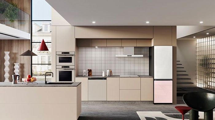 tủ lạnh Bespoke 339 lít RB33T307055/SV có thiết kế thời thượng